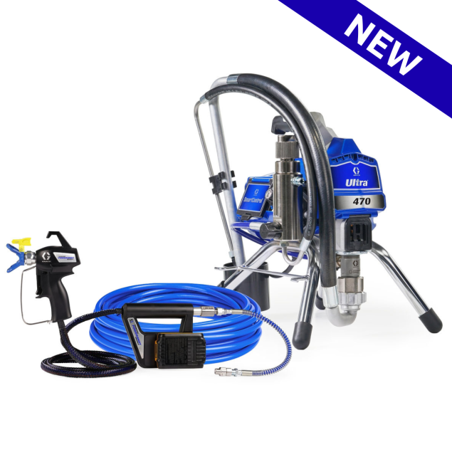 GRACO ULTRA 470 STAND WITH POWERSHOT ΣΥΣΤΗΜΑΤΑ ΒΑΦΗΣ AIRLESS ΗΛΕΚΤΡΙΚΑ zisimopoulos-sa.gr