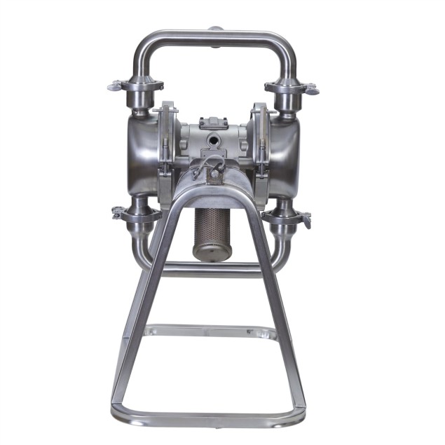 GRACO SaniForce Αντλία διπλού διαφράγματος υψηλής υγιεινής Sanitary Pumps zisimopoulos-sa.gr