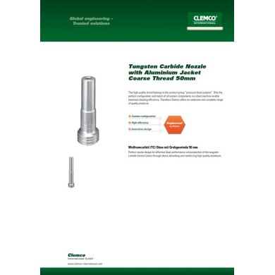 Clemco Μπεκ Αμμοβολής Αλουμινίου hover