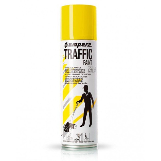 Ampere System Traffic Line Marker Paint Κίτρινο 650 ml ΧΕΙΡΟΚΙΝΗΤΑ ΔΙΑΓΡΑΜΜΙΣΤΙΚΑ - SPRAY zisimopoulos-sa.gr