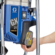 GRACO GX21 Airless με Μπαταρία ΣΥΣΤΗΜΑΤΑ ΒΑΦΗΣ AIRLESS ΜΠΑΤΑΡΙΑΣ zisimopoulos-sa.gr