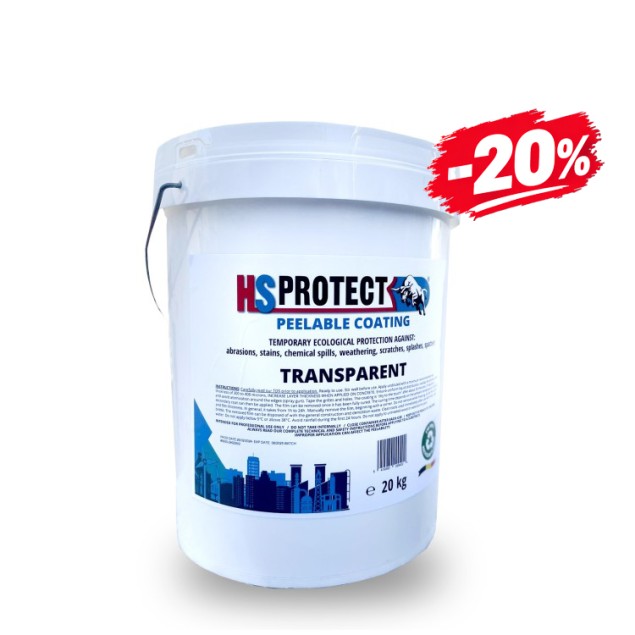 HS PROTECT - Υγρό Ψεκαζόμενο προστατευτικό φίλμ 20kg ΠΕΡΙΦΕΡΕΙΑΚΑ ΒΑΦΗΣ zisimopoulos-sa.gr