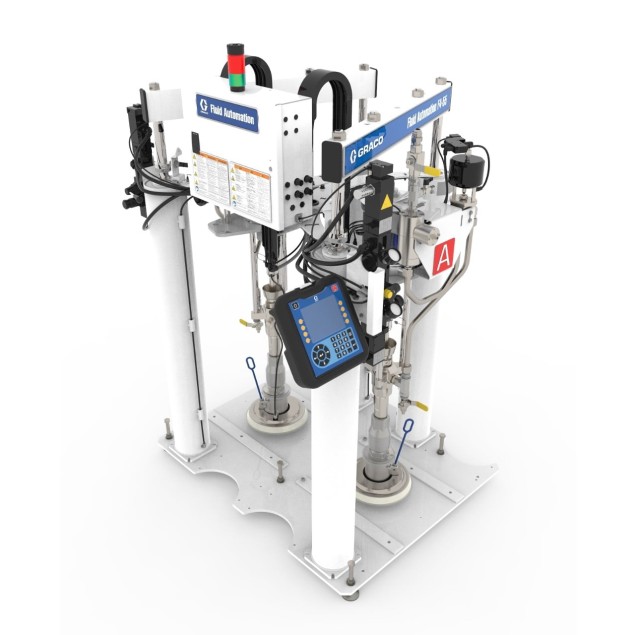 GRACO F4 Fluid Automation System 1:1 Ratio 20L LSR Liquid Silicone zisimopoulos-sa.gr