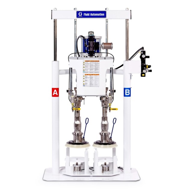 GRACO 1:1 Extruder, Stainless Steel, for Liquid Silicone Rubber LSR Liquid Silicone zisimopoulos-sa.gr