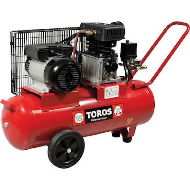 TOROS - Αεροσυμπιεστής με Ιμάντα 50L/3Hp ΚΟΜΠΡΕΣΕΡ ΑΕΡΟΣ zisimopoulos-sa.gr