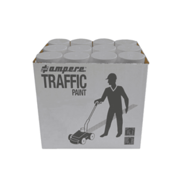 Ampere Traffic Paint Γκρι 12 τμχ x 650 ml ΧΕΙΡΟΚΙΝΗΤΑ ΔΙΑΓΡΑΜΜΙΣΤΙΚΑ - SPRAY zisimopoulos-sa.gr