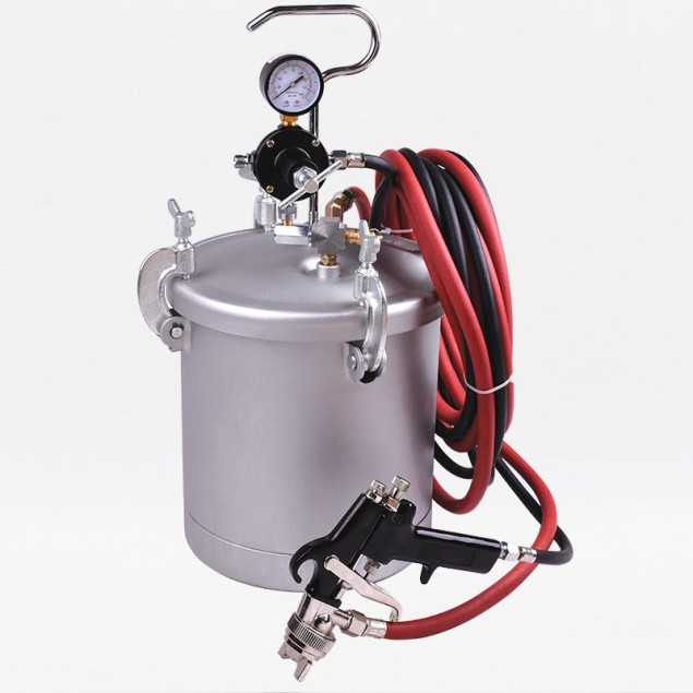 Auarita Κάδος Βαφής 8L με Πιστόλι ΜΗΧΑΝΗΜΑΤΑ ΒΑΦΗΣ zisimopoulos-sa.gr