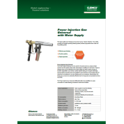 Clemco Power Injection Gun Universal με παροχή νερού  zisimopoulos-sa.gr