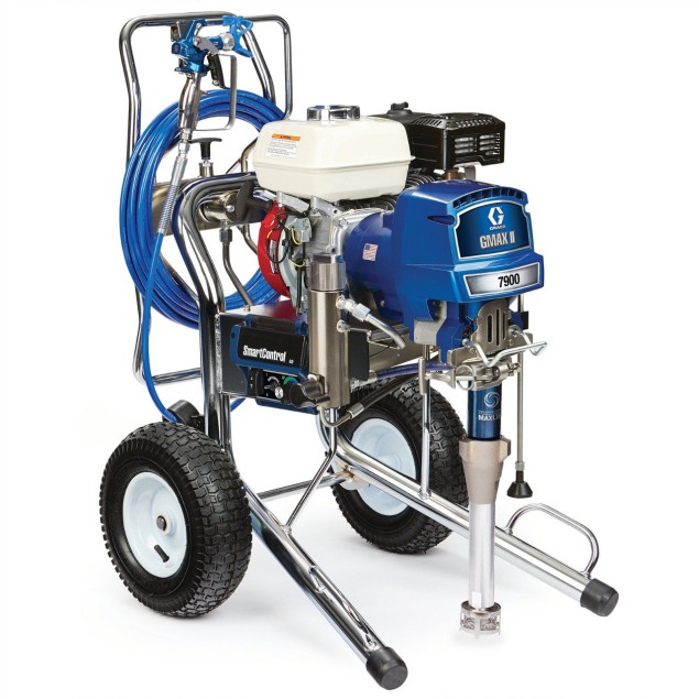 GRACO GMAX II 7900 Procontractor ΜΗΧΑΝΗΜΑΤΑ ΒΑΦΗΣ AIRLESS ΒΕΝΖΙΝΟΚΙΝΗΤΑ zisimopoulos-sa.gr