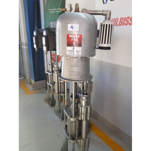 Graco High Flow King 4 Αντλία Μεταφοράς Εμβολοφόρα ΜΕΤΑΧΕΙΡΙΣΜΕΝΑ zisimopoulos-sa.gr