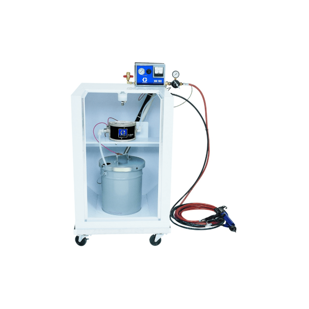 GRACO WB 100 1:1 Χαμηλής πίεσης ΗΛΕΚΤΡΟΣΤΑΤΙΚΗ ΒΑΦΗ ΥΓΡΗ zisimopoulos-sa.gr