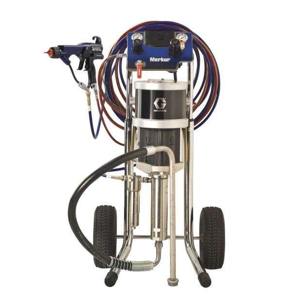 GRACO Merkur Electrostatic 30:1 Airless ΗΛΕΚΤΡΟΣΤΑΤΙΚΗ ΒΑΦΗ ΥΓΡΗ zisimopoulos-sa.gr