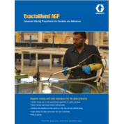 GRACO AGP-U100 Urethane Machine with Boom and Pressure Pot 200/19L ExactaBlend AGP Glass zisimopoulos-sa.gr