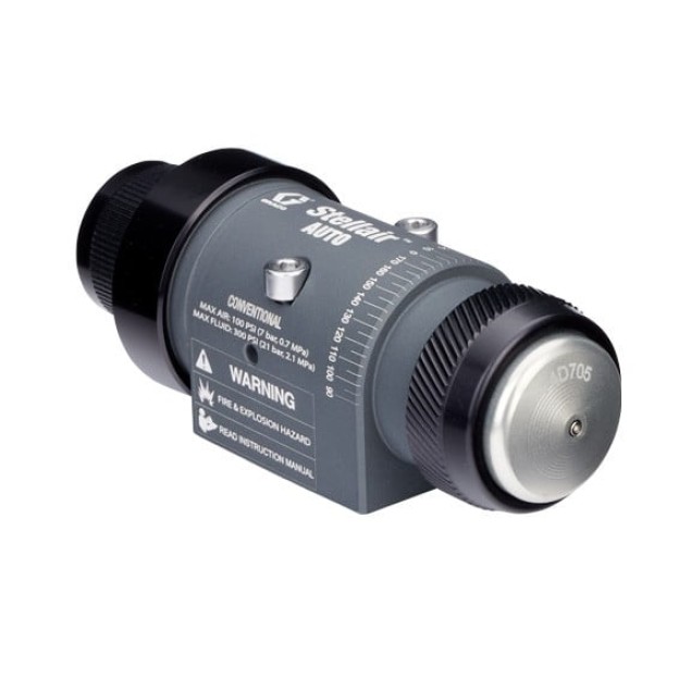 GRACO Stellair HVLP AIR-MIX ΑΥΤΟΜΑΤΑ ΠΙΣΤΟΛΙΑ ΒΑΦΗΣ zisimopoulos-sa.gr