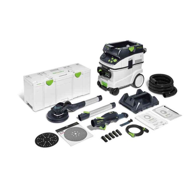ΣΕΤ ΤΡΙΒΕΙΟ ΤΟΙΧΟΥ ΚΑΙ ΣΚΟΥΠΑ PLANEX LHS 2 225/CTM 36 FESTOOL zisimopoulos-sa.gr