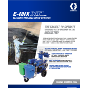 GRACO E-Mix XT Standard Series PLURAL-COMPONENT SPRAYERS zisimopoulos-sa.gr