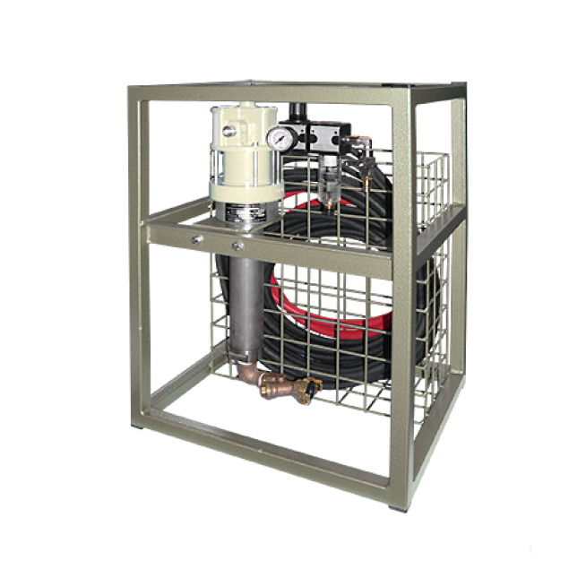 CLEMCO Wet Blast Pump W-92 with transport basket  zisimopoulos-sa.gr