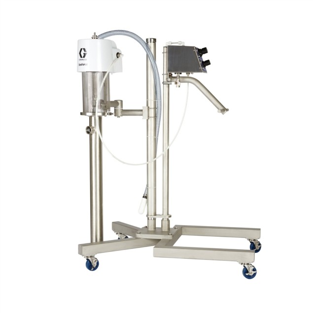 SaniForce 5:1 Ratio Piston Pump for Sanitary Applications to Transfer Low to Medium Viscosity Fluids Sanitary Pumps zisimopoulos-sa.gr