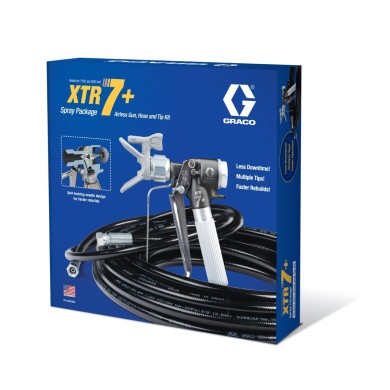 GRACO XTR7 Πιστόλι Βαφής + 17m λάστιχο + Μπέκ Βαφής