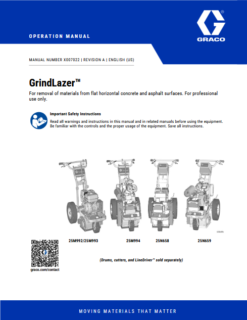 GrindLazer HP DC1013 G Gas-Powered Scarifier