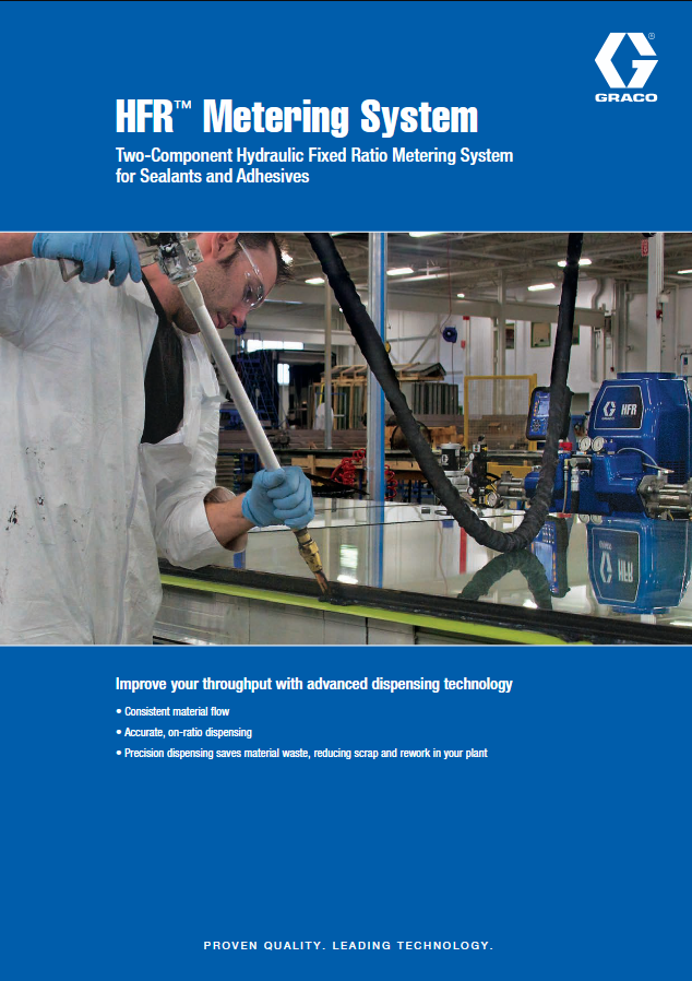 Hydraulic Fixed Ratio (HFR) Meter, Mix & Dispense System