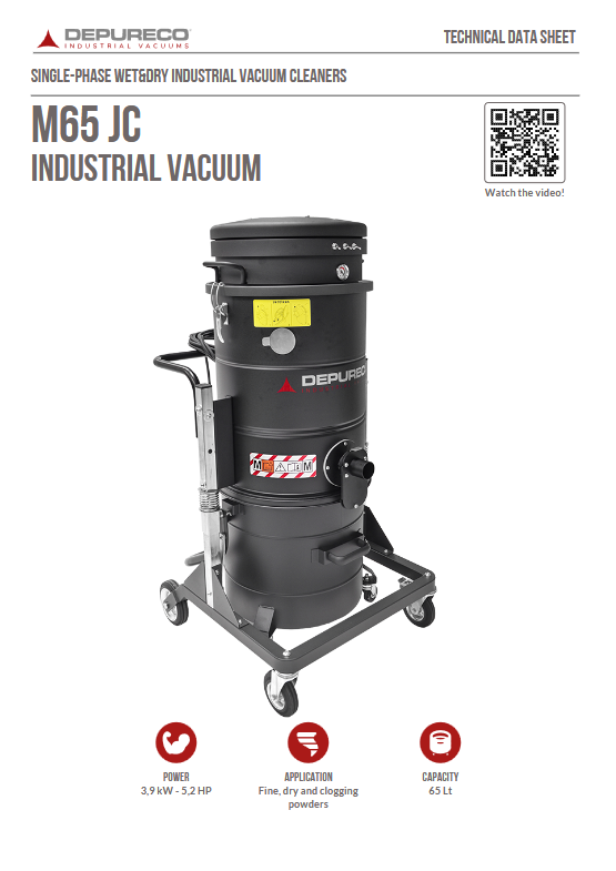 M65 JC Industrial Vacuum